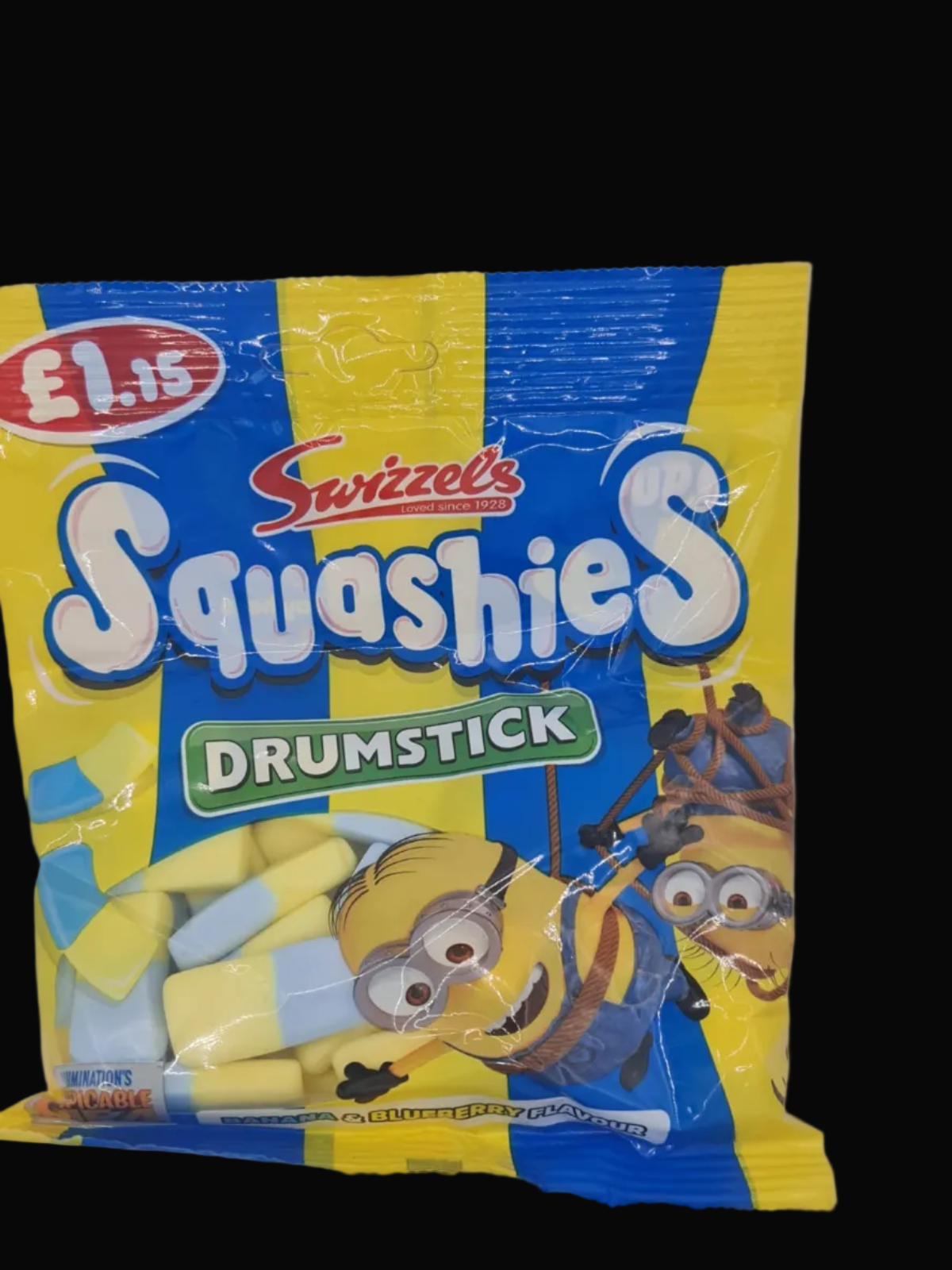 SquashieS Drumstick Banana & Blueberry
